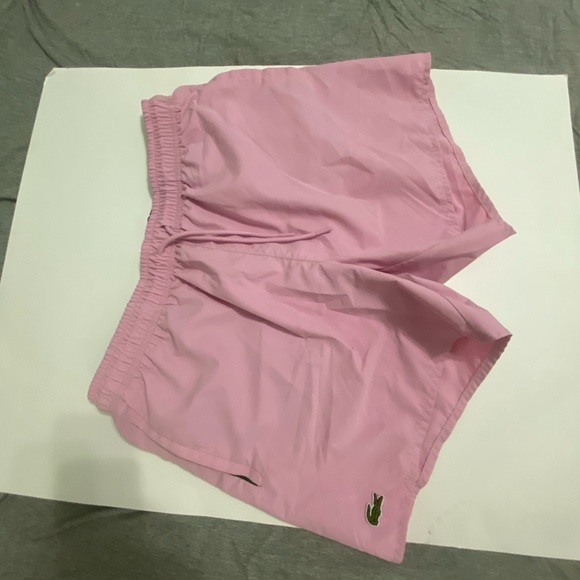 Lacoste Men’s Pink Shorts Size L